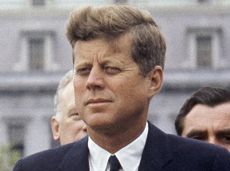 Auch John F. Kennedy gelang es im Jahr 1962, bei den auf seine Wahl folgenden Halbzeitwahlen ...