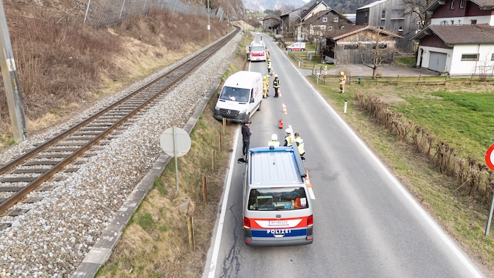 Die Unfallstelle im Überblick.