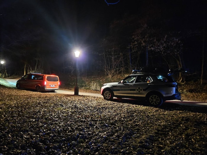 Die Bergrettungsortsstelle Salzburg wurde am Samstag um 21.10 Uhr alarmiert, um die Frau und den ...