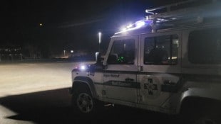 Die Bergrettung musste den Mann schlussendlich mit dem Heli per Tau bergen.