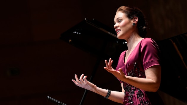 Hochkarätige Stimmen sind im Linzer Brucknerhaus zu Gast: Regula Mühlemann begeisterte einen ...