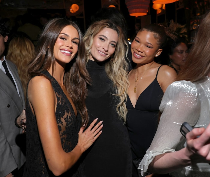 Kaia Gerber mit Paris Jackson und Storm Reid