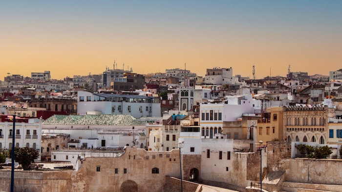 Dämmerung über Tanger: Keine andere Stadt in Marokko ist so international. Einst war sie ein ...