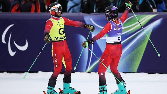 Veronika Aigner (re.) und Guide Eric Digruber