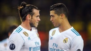 Gareth Bale (l.) und Cristiano Ronaldo (r.)