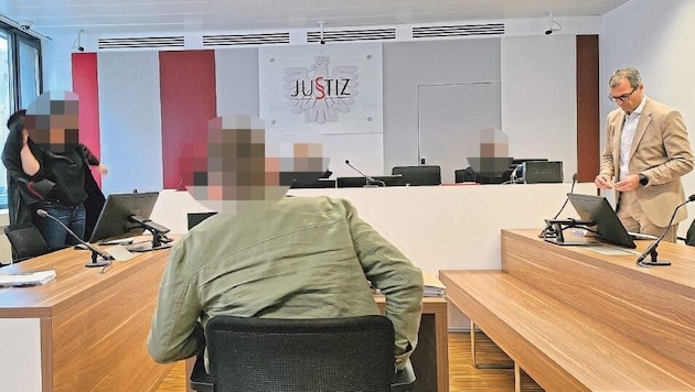 Der Angeklagte zeigte sich am Landesgericht Eisenstadt reumütig und entschuldigte sich in aller ...