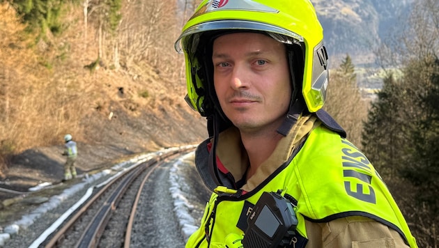 Feuerwehrkommandant Aschenwald kritisiert die ursprüngliche Ein-Mann-Brandsicherung.