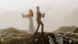 Für dieses Hochzeitsfoto hat Jennifer Grünauer gewonnen.