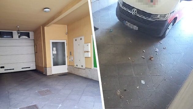 Laufend ist die Garageneinfahrt des Anwalts in Wiener Neustadt blockiert, weil der Platz am ...