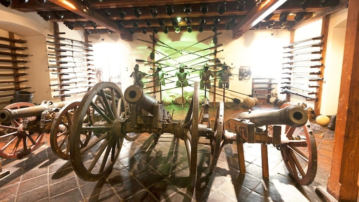 Das Landeszeughaus ist die größte erhaltene historische Waffenkammer der Welt.