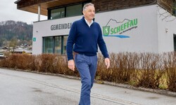 Ortschef Friedrich Strubreiter geht trotz angespannter Finanzlage positiv in die Zukunft.