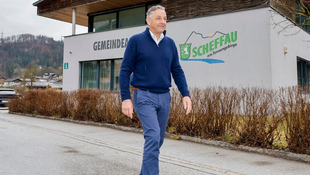Ortschef Friedrich Strubreiter geht trotz angespannter Finanzlage positiv in die Zukunft.