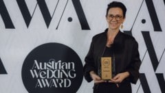 Danja Ferschner-Kausz mit der hohen Auszeichnung