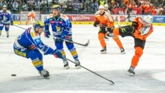 Haudum (r.) und die 99ers schossen den VSV vom eigenen Eis.