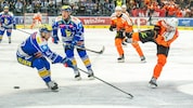 Haudum (r.) und die 99ers schossen den VSV vom eigenen Eis.
