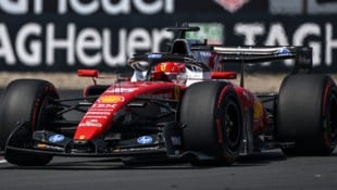 Der neue Heckflügel von Ferrari hat in Shanghai seine Premiere erlebt. 