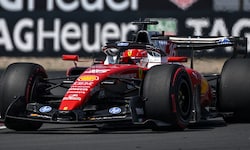 Der neue Heckflügel von Ferrari hat in Shanghai seine Premiere erlebt. 