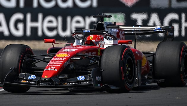 Der neue Heckflügel von Ferrari hat in Shanghai seine Premiere erlebt.