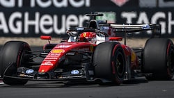 Der neue Heckflügel von Ferrari hat in Shanghai seine Premiere erlebt. 