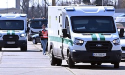 Am Donnerstag wurden die ukrainischen Transporter in Budapest übergeben.