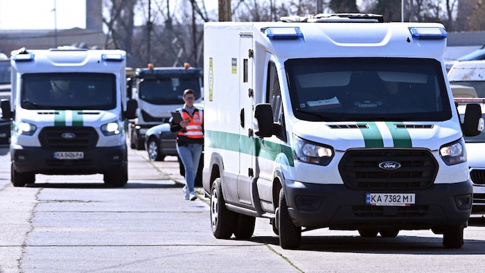 Am Donnerstag wurden die ukrainischen Transporter in Budapest übergeben.