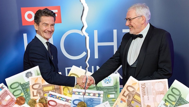 Quite the “best of enemies”: ORF Director General Roland Weißmann also turned on his top manager ...