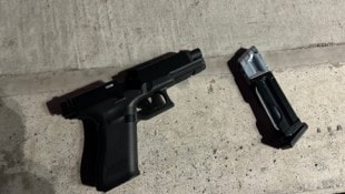 Mit dieser Waffe bedrohte die Verdächtige ihren Ex-Mitarbeiter.