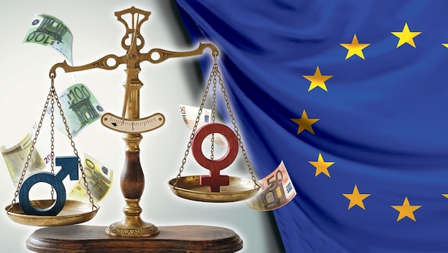 Damit Frauen und Männer bald gleich und fair bezahlt werden, hat die EU 2023 eine ...