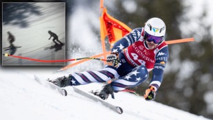 Jared Goldberg entging einer folgenschweren Kollision nur haarscharf.