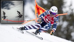 Jared Goldberg entging einer folgenschweren Kollision nur haarscharf.