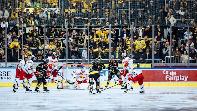 Pures Hockey-Feeling in Bruneck.