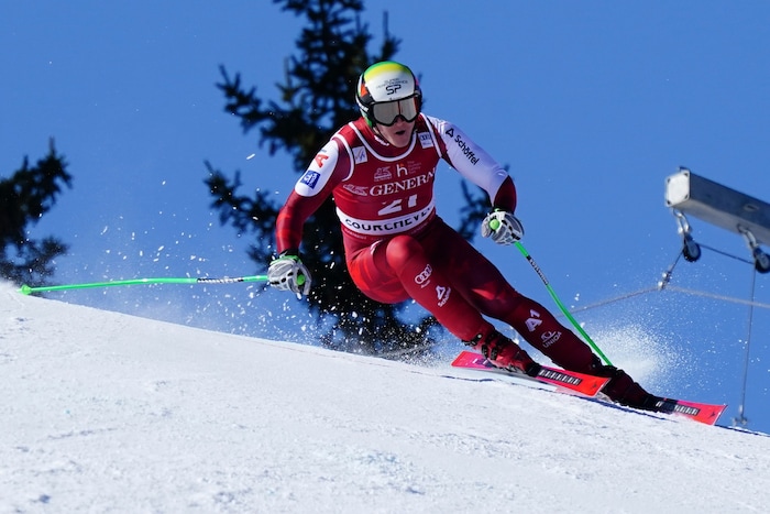 Raphael Haaser fuhr zu seinem besten Saisonergebnis in der Abfahrt.