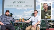 Günther Niedermayer und Thomas Fürst (v.l.n.r.)  haben am Neunkirchner Spitz das ...