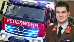 Die Feuerwehr Plöcking hat nach der Fusion mit Untermühl nun 183 Mitglieder. Markus Gruber (re.) ...