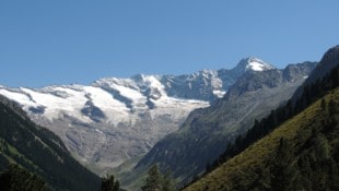 Beim Krimmler Kees im Krimmler Achental betrug der Verlust in zwölf Monaten 90,3 Meter.