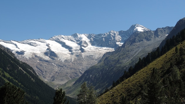 Beim Krimmler Kees im Krimmler Achental betrug der Verlust in zwölf Monaten 90,3 Meter.