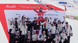 Vincent Kriechmayr ließ den ÖSV jubeln.