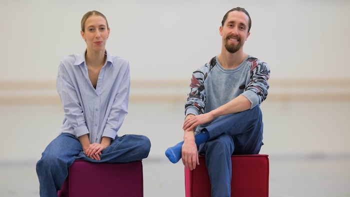 Bei Tanz Linz: Elena Sofia Bisci und Mischa Hall