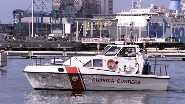Italiens Küstenwache im Einsatz (Archivbild)