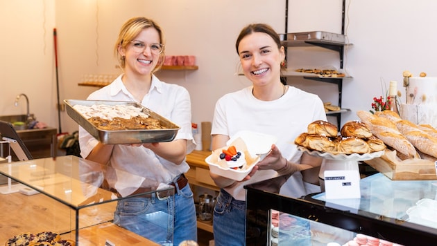 Hereinspaziert ins Cake Studio von Lucie Miskovska (r.).