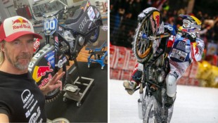 Franky Zorn startet auch in diesem Jahr bei der Eisspeedway-WM. 