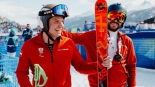 Markus Salcher strahlte trotz Karriereende in Cortina. 