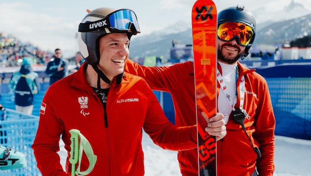Markus Salcher strahlte trotz Karriereende in Cortina.