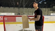 Bei Lagace scheint das 99ers-Tor wie vernagelt.