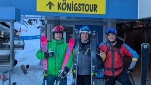 Peter Korat, Bernhard Binder und Manuel Fritzenwallner haben als allerste die Legends-Challenge ...