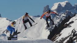 Izzi Hämmerle (M.) vor der pittoresken Kulisse seiner Montafoner Heimat.