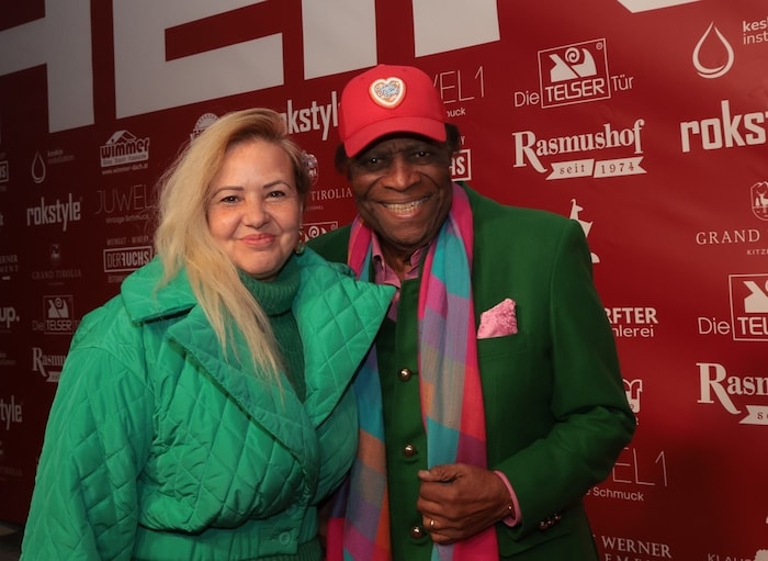 Roberto Blanco mit seiner Luzandra reiste aus Deutschland an.