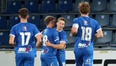 Spät jubelte Grödig über den Sieg gegen Eugendorf