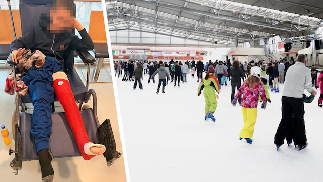 The serious accident occurred on March 5 at the ice rink in Steyr.