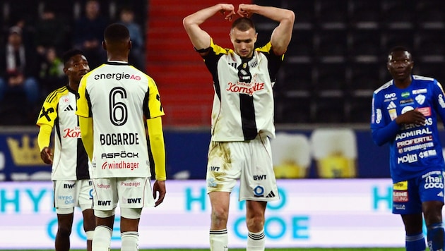Saša Kalajdžić can’t believe it – LASK didn’t get the three points against TSV Hartberg …